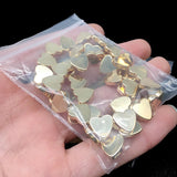 Heart Shape Hematite Beads for Jewelry Making DIY Charm