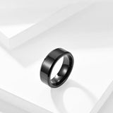 6MM 8MM Tungsten Wedding Band Classic Engagement Ring Set