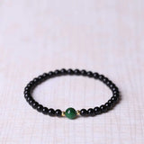 6MM Natural Agate Beads Lucky Bracelet Healing Wristband