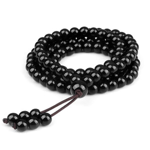 6MM Natural Stone Beads Multilayer Bracelet Tibetan Bangle Jewelry