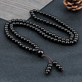6MM Natural Stone Beads Multilayer Bracelet Tibetan Bangle Jewelry
