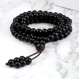 6MM Natural Stone Beads Multilayer Bracelet Tibetan Bangle Jewelry