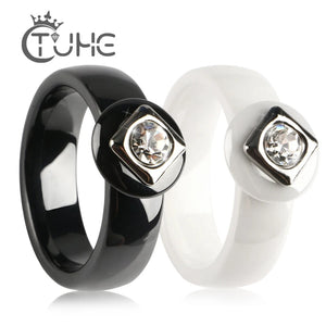 6MM Ceramic Ring Jewelry For Wedding Engagement