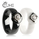 6MM Ceramic Ring Jewelry For Wedding Engagement