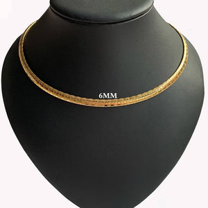 Stainless Steel Choker Jewelry Snake Chain Women Style
