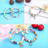 6MM Polymer Clay Beads Kit Disc Heishi Chips for DIY Boho Jewelry