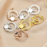 Heart Claddagh Hands Keepsake Breast Milk Pendant
