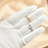 6MM Heart Prong Bezel Ring Setting