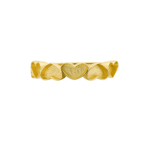 6MM Breast Milk Resin Heart Ring Settings Stackable 925 Sterling Silver