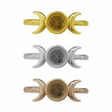 Breast Milk Resin Bezel Ring 925 Silver DIY Adjustable Ring