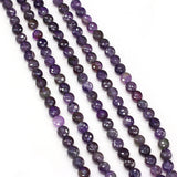 6MM Amethyst Stone Faceted Beads for DIY Jewelry Making