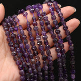 6MM Amethyst Stone Faceted Beads for DIY Jewelry Making