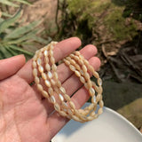 6MM Natural Shell Bracelet Shell Bead Bracelet Women Necklace