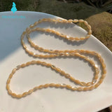 6MM Natural Shell Bracelet Shell Bead Bracelet Women Necklace