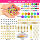 6MM Polymer Clay Beads Set Boho Flat Chip Beads For Bracelet Making