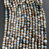 6MM Tibet Line Agate Stone Loose Bead for Jewelry Making DIY