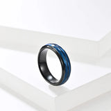 6MM Rhombus Tungsten Steel Band Ring for Men Wedding