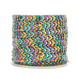 6MM Colored Chevron Link Chain Stainless Steel for DIY Jewelry Making