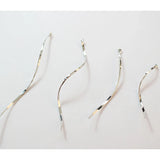 6PCS 18K Plated Fairy Copper Twist Rod S-Shaped Wire DIY Earrings Material