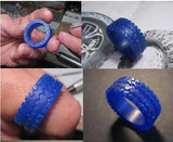 6PCS Ring Wax Tube Carving Wax Mold Jewelry Ring Casting Mold Kit