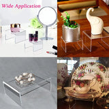 6PCS Acrylic Display Risers for Jewelry Candy Figures