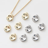 6PCS Minimalist Hand Charm for Jewelry Making Brass 14k Plated 10*12mm