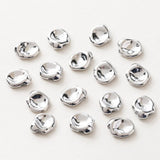 6PCS Minimalist Hand Charm for Jewelry Making Brass 14k Plated 10*12mm