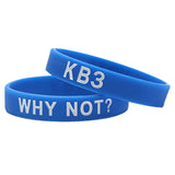 6PCS KB3 Basketball Silicone Wristbands Star Letter Sports Fans Bracelets