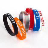 6PCS KB3 Basketball Silicone Wristbands Star Letter Sports Fans Bracelets