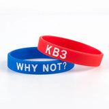 6PCS KB3 WHY NOT Silicone Bracelet Westbrook NO.0 Basketball Wristbands