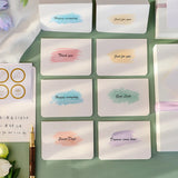 6PCS DIY Flower Greeting Cards Postcards Wedding Invitation Birthday Envelope