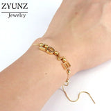 6PCS Metal Anklet Bracelet Adjustable Foot Chain Love Word Anklets Jewelry