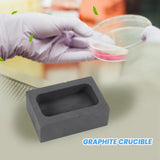 6PCS Smelting Silver Furnace Kit Metal Crucible for Experiment