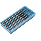 6PCS Steel Burs for Stone Setting Jewelry Drilling