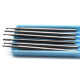 6PCS Tungsten Steel Burs Stone Setting Shank 2.35MM Metal Engraving Tools
