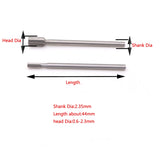 6PCS Tungsten Steel Setting Burs For Metal Wood Engraving 2.35mm Shank