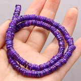 6PCS Natural Freshwater Shells Shell Disc Bead Necklace Bracelet Jewelry