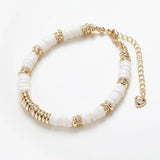 6PCS 14k Plated Spacer Beads Jewelry Making DIY Accessories
