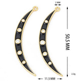 Moon Jewelry Dripping Oil Point Drill for Pendants Bracelets Earrings Charms