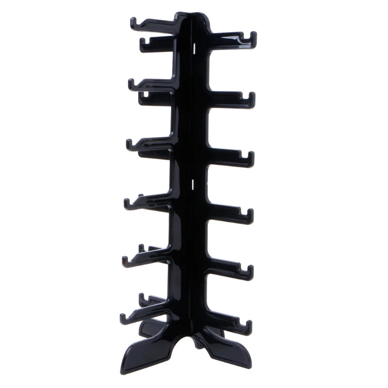 6-Pair Glasses Frame Rack Display Stand Organizer Holder