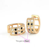 6Pairs Plating Huggie Hoop Earrings Women Boucles D'oreilles Femme Oorbellen