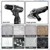 6Pc Diamond Drill Set for Granite Tile Glass 5/6/8/10/12mm