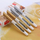 6Pc Silver Epoxy Resin Drawing Pen Metallic Marker