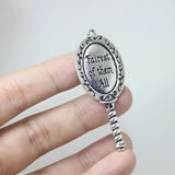 6Pcs Mirror Charms Fairest of Them All Pendant For Necklace,Earring DIY