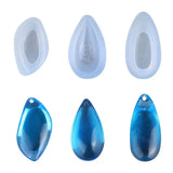 6Pcs Teardrop Earrings Pendant Mold Resin Jewelry Tools