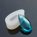6Pcs Teardrop Earrings Pendant Mold Resin Jewelry Tools