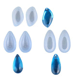 6Pcs Teardrop Earrings Pendant Mold Resin Jewelry Tools