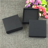 6Pcs Jewelry Boxes With Covers +6Pcs Cards for Necklaces Earrings Bracelets