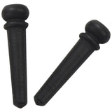 6Pcs Shell Guitar Bridge Bone Pins with Abalone Dot For Acoustic Guitar