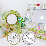 6Pcs Clock Parts for Resin Mold, Epoxy Casting Resin Clock Pieces